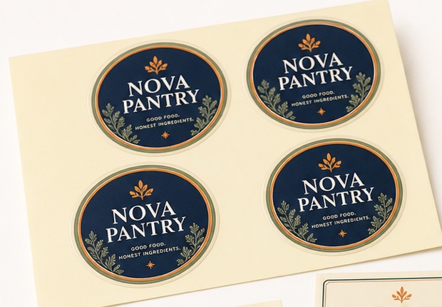 Round Paper Labels