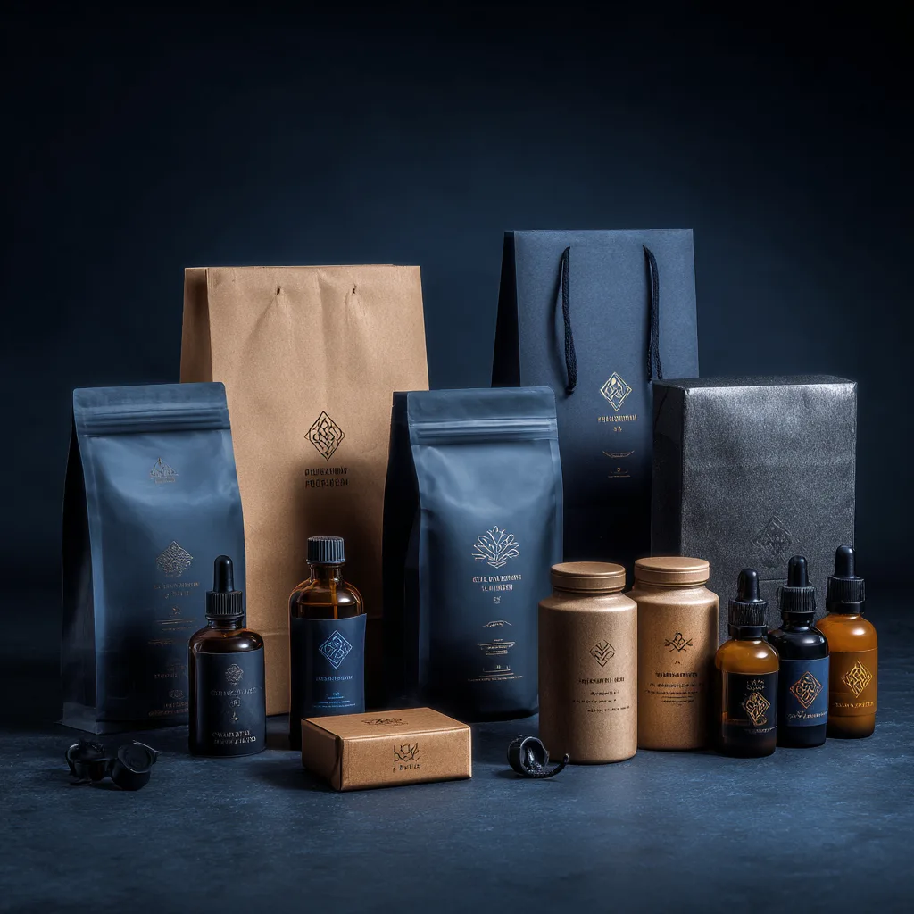 Premium packaging manufactured through the Packworkz network