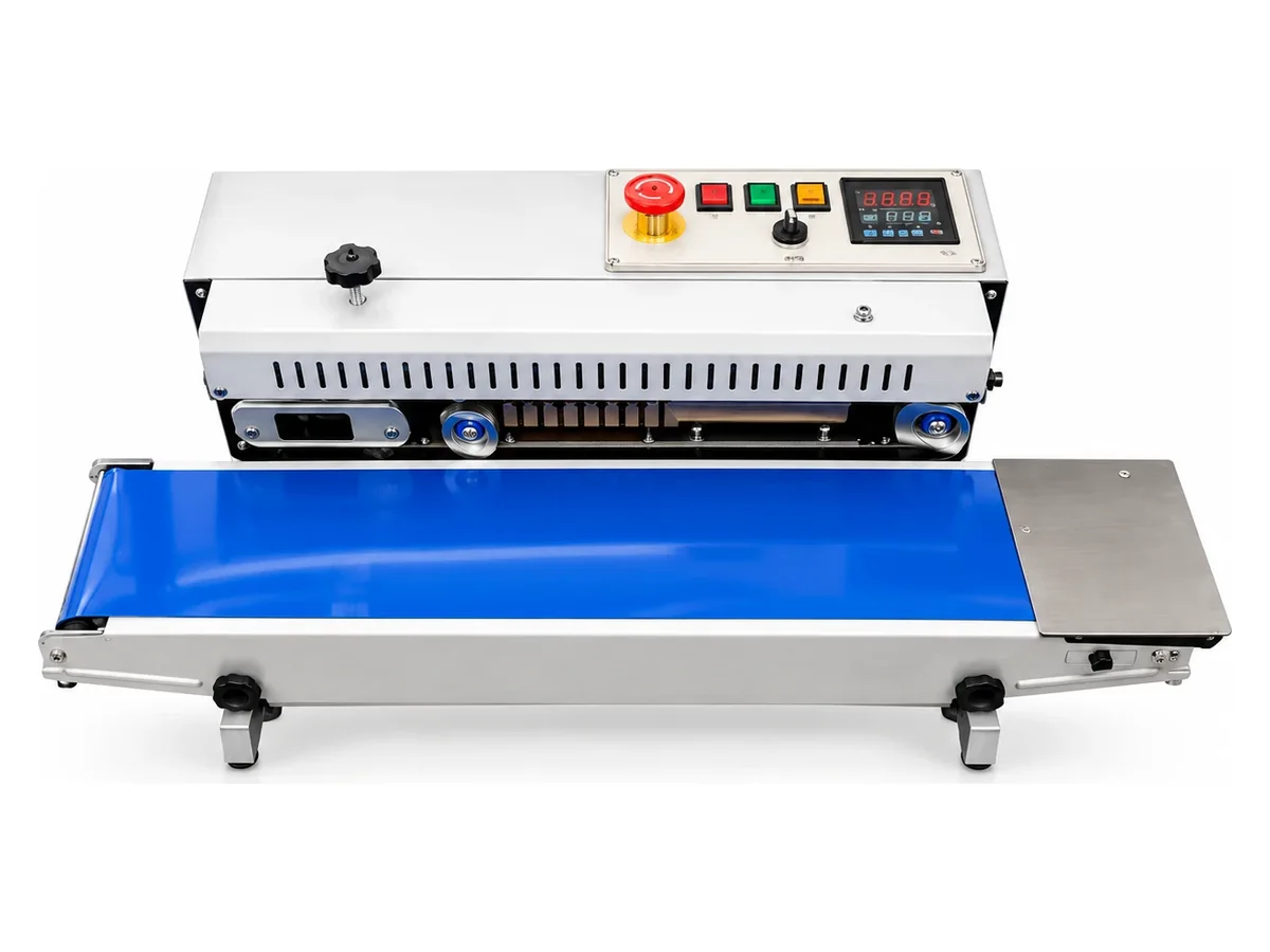 Representative horizontal continuous band sealing machine