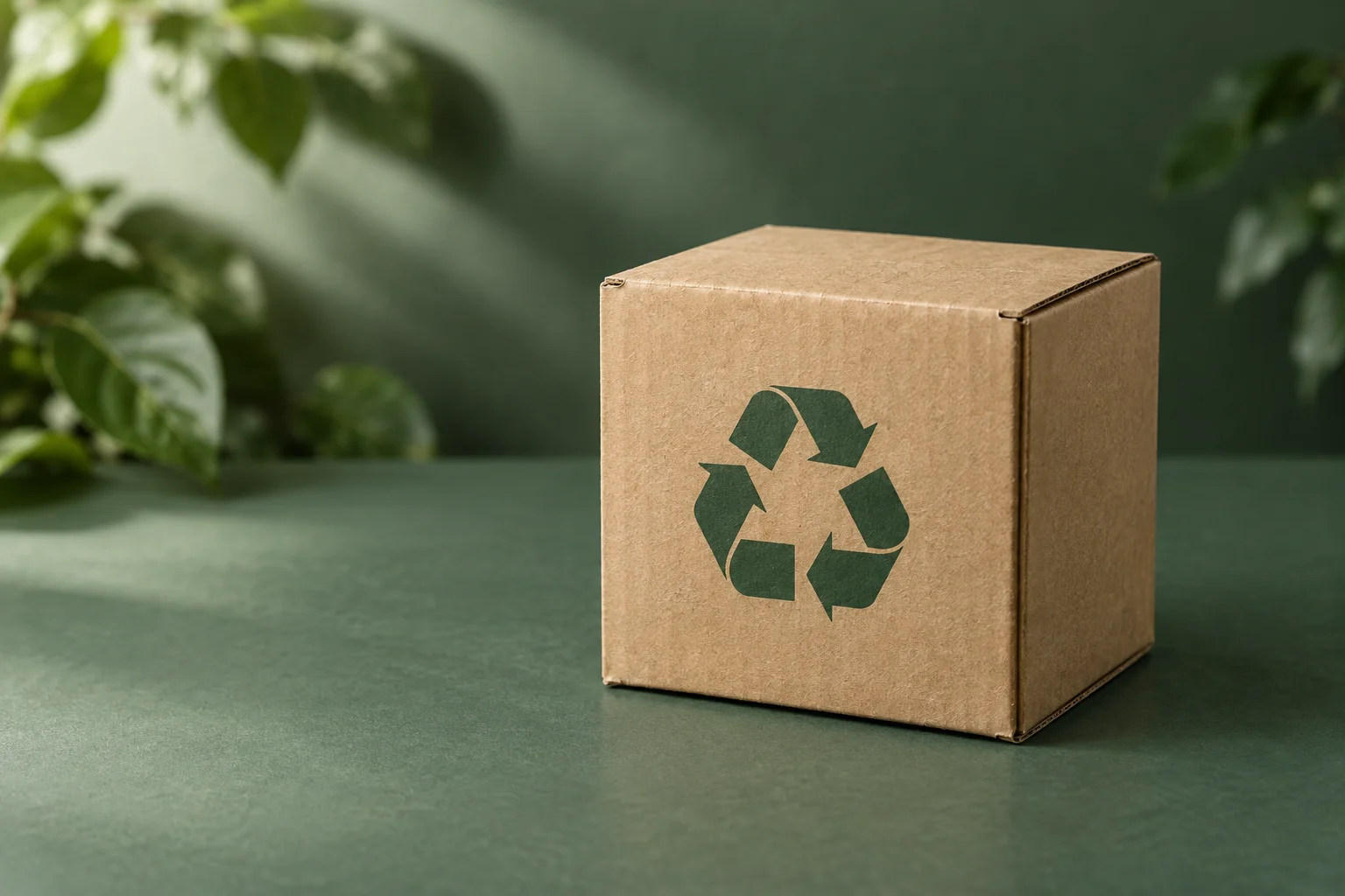 Recyclable kraft carton