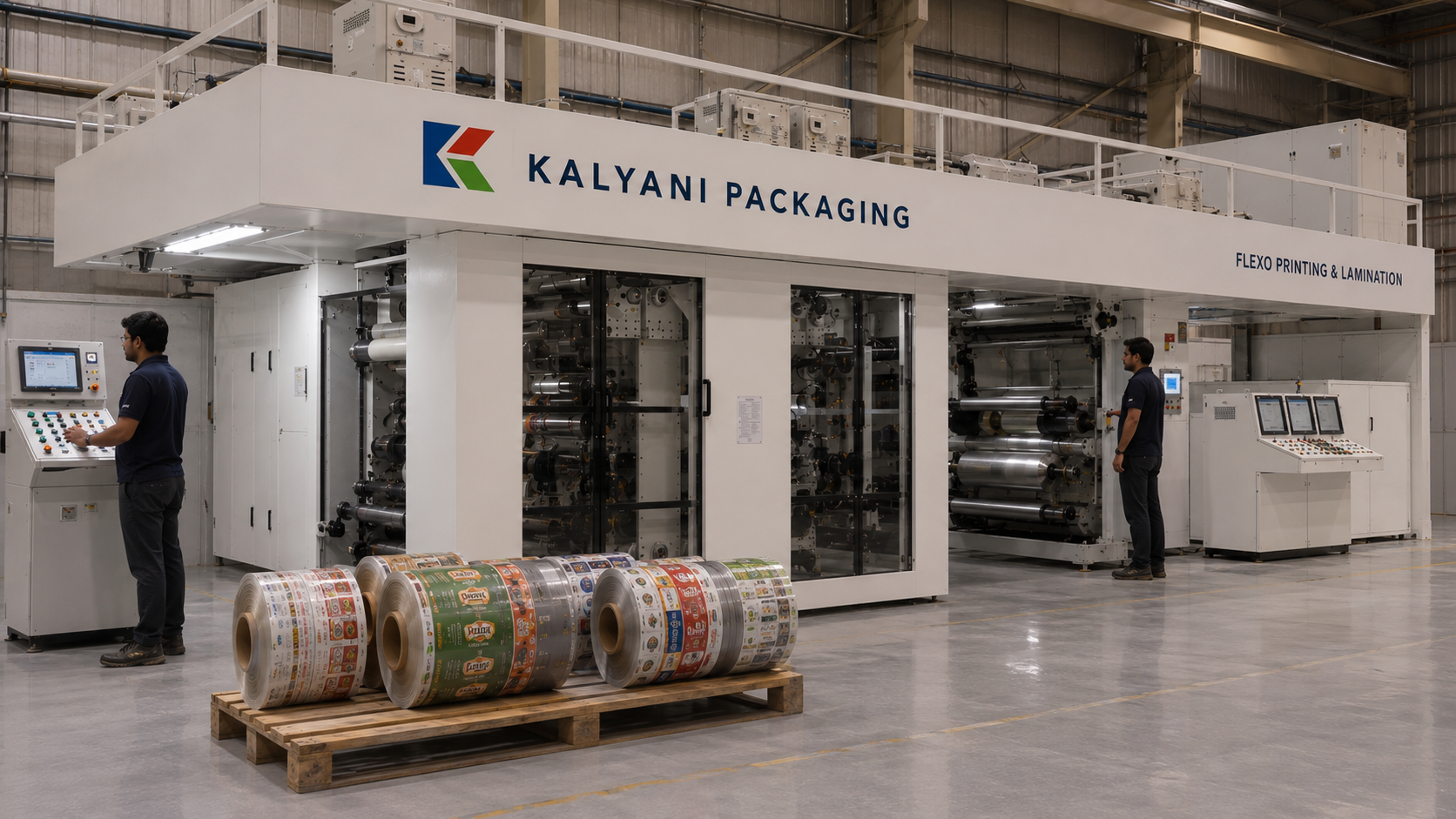 Kalyani Packaging — Flexo Printing & Lamination Plant