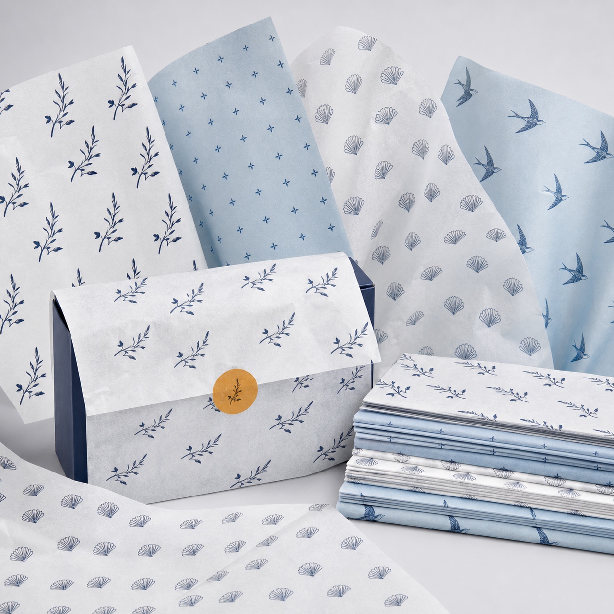 Printed Tissue and Wrapping Paper