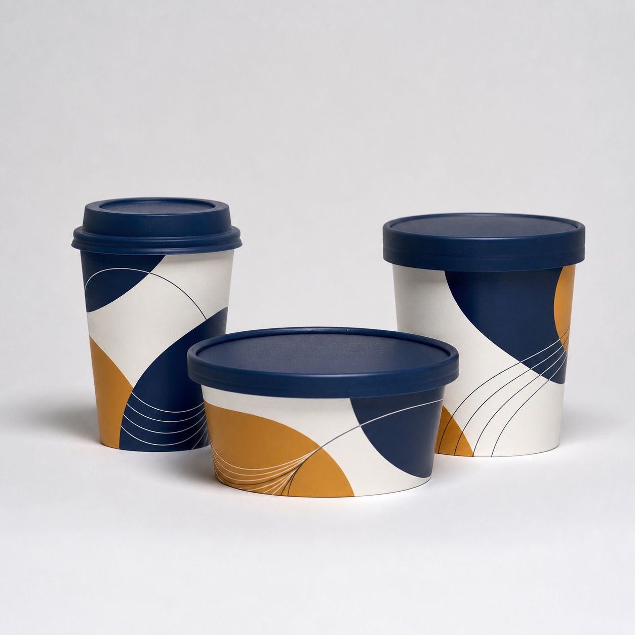Paper Cups, Bowls & Food Tubs